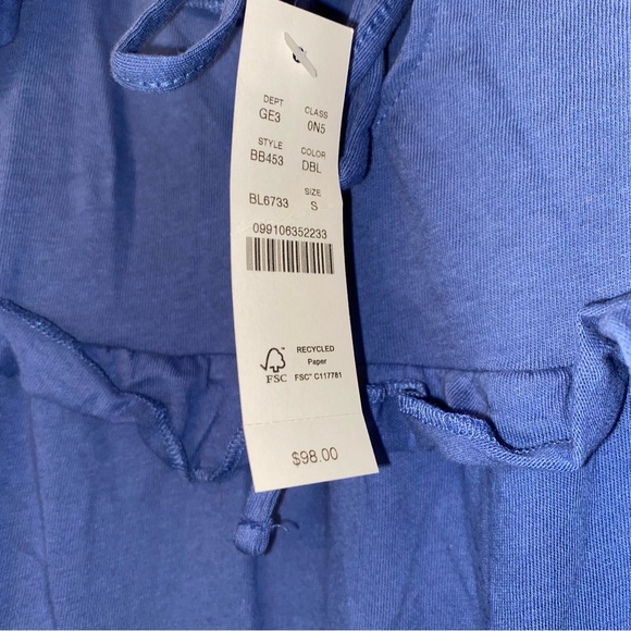 NWT J.Crew Tiered Dress with Ruffle and Keyhole Detail - Picture 9 of 10